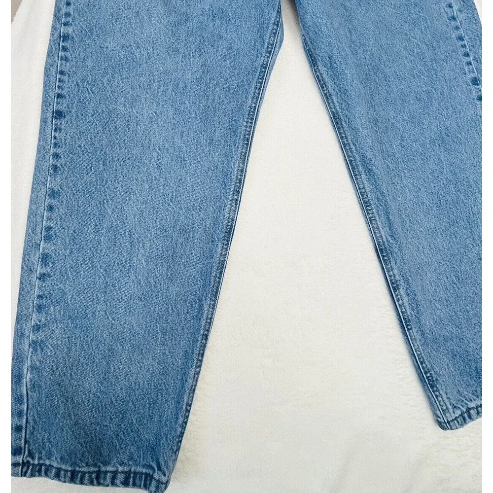Carhartt Jeans Relaxed Fit‎ 46 x30 Taper Leg Blue Denim B17 STW Stone Wash